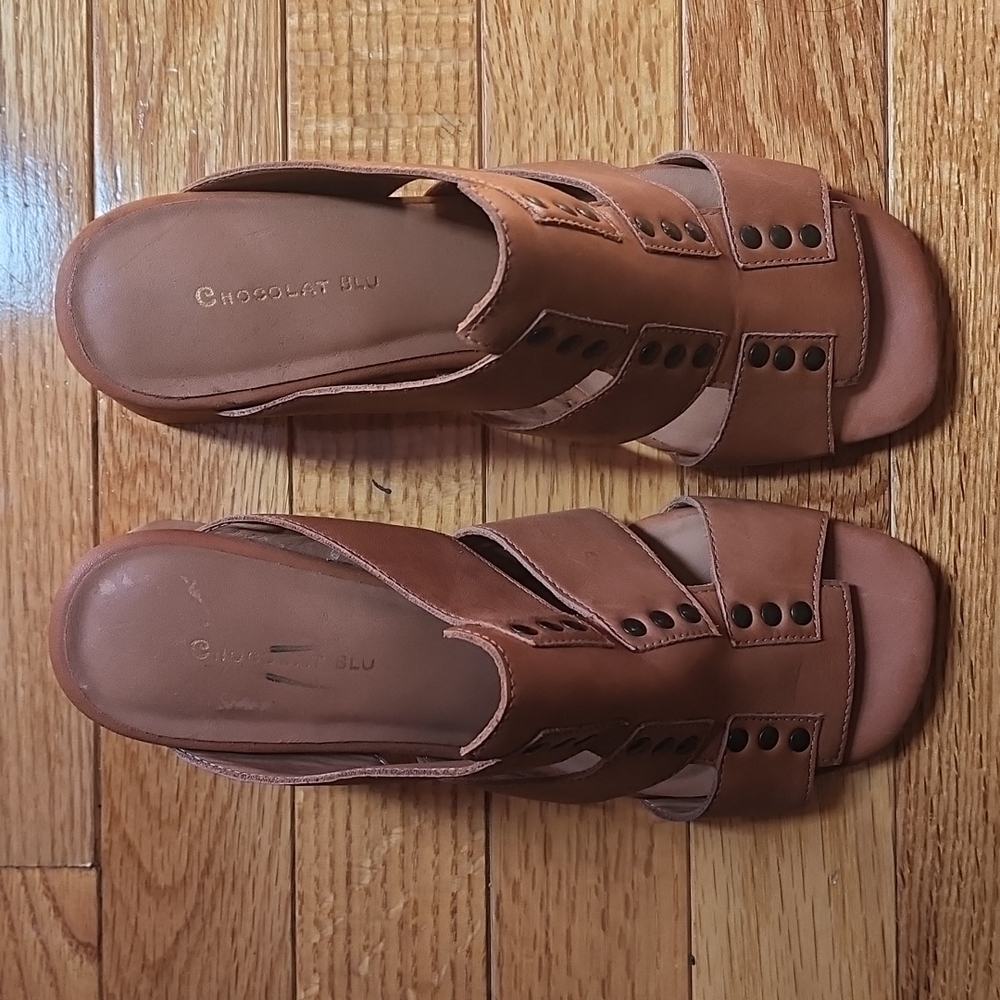 CHOCOLAT BLU OPEN TOE SANDALS